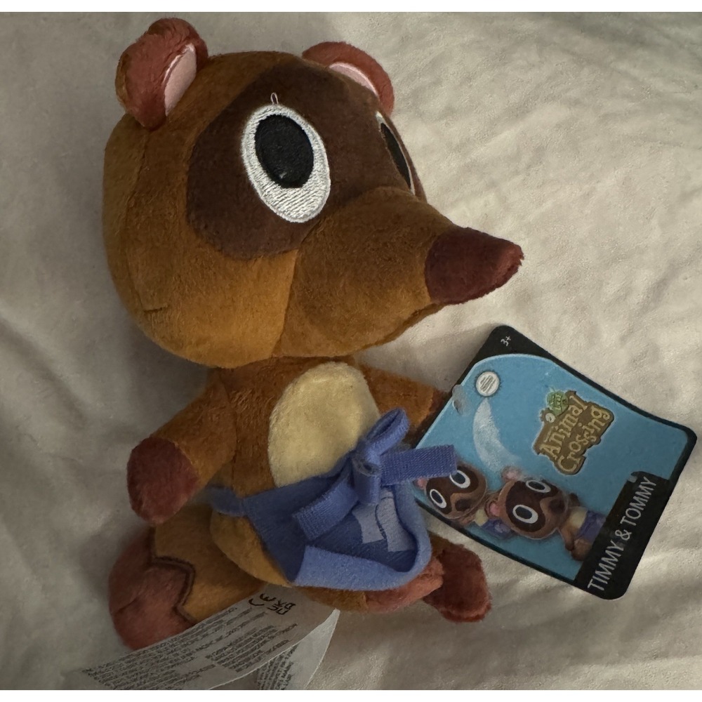 Animal Crossing Timmy Tommy shopping  Plush Doll Stuffed toy 15cm NWT‎